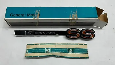 67 Nova SS Grill Emblem NOS L-79 3907070 1967 • $135