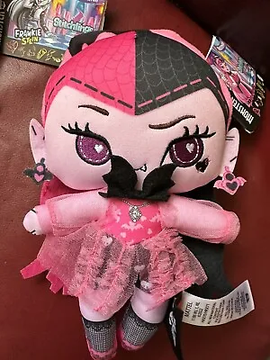 Monster High Stitchlings Draculaura  7” Talking Plush • $10