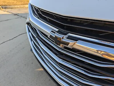 For 2019-2022 Chevy Malibu Front & Rear Insert Emblem Decal Vinyl Gloss Black • $14.95