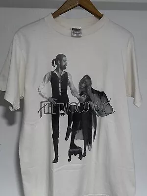 Vintage Fleetwood Mac Reunion Tour Tultex T-Shirt Size Large Band Tee 1997 • $150