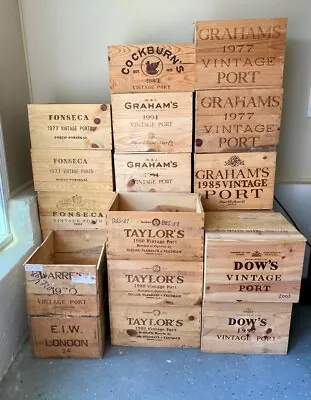 $15 • Buy Wooden Wine Crates From France, Italy, CA.. I’ve Got All Kinds Of Sizes, Shapes!