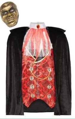 NEW Halloween Costume Vampire Mens Small To Medium Fancy Dress Complete Set • £9.99