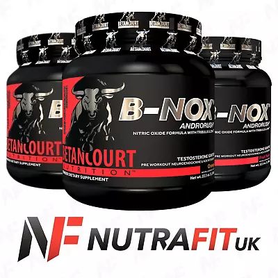 £29.99 • Buy BETANCOURT B-NOX ANDRORUSH Nitric Oxide Booster Tribulus Terrestris ZMA 633g