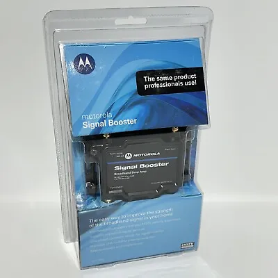 Motorola Signal Booster 484095-001-00 NEW Factory Sealed • $69.95