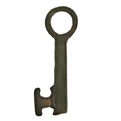 MEDIEVAL Key - 12th-14th Century BRONZE CASKET KEY 1½  Small - Ref.k985 • $29.05