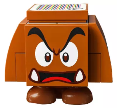 Lego Goomba - Open Mouth Minifigure Super Mario - Mar0115 - From 71415 • $2.99