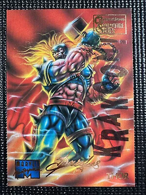 1995 Marvel Masterpieces - Emotion Signature Series - Thor - #104 • $9.99