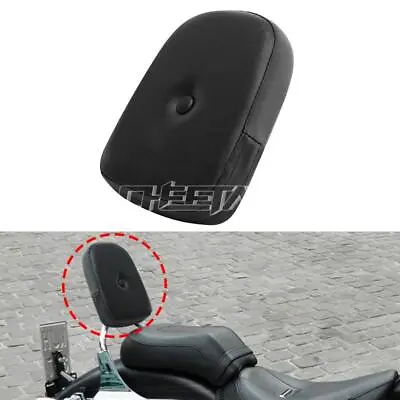 $12.99 • Buy Motorcycle Rear Backrest Sissy Bar Cushion Pad For Harley Kawasaki Universal