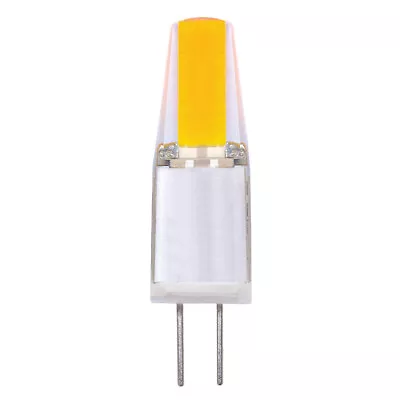 Satco S9543 JC Silicon LED Dimmable 12V 1.6W G4 Bi-Pin Base 5000K Natural Light • $7.95