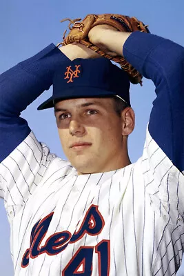 Tom Seaver Vintage American Baseball Player Sports Wall Art Home - POSTER 20x30 • $23.99