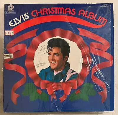 Elvis Presley – Elvis' Christmas Album - Vinyl Lp - Split Seam - Vg - Z • $18.75