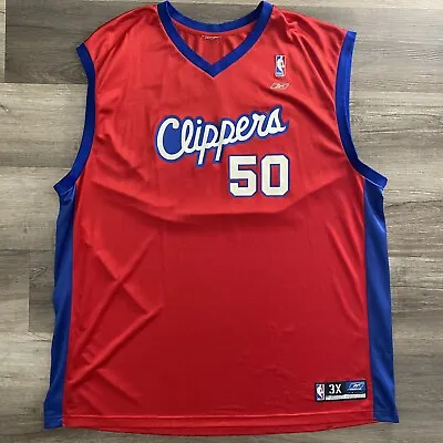 VTG Reebok Los Angeles Clippers Corey Maggette #50 Red Swingman Jersey SZ XL • $40