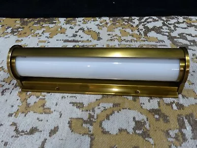 Restoration Hardware Linear Sconce In Gold With Moving Cover • $300