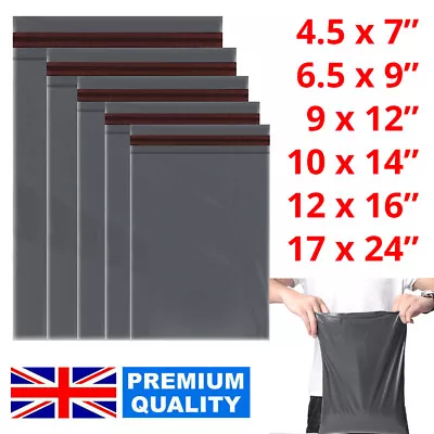£64.95 • Buy Grey Strong Mailing Mixed Bags Plastic Postal Mail Postage Poly 100 500 1000
