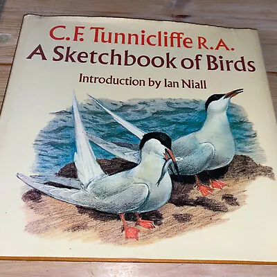 A Sketchbook Of Birds By C F Tunnicliffe (intro By Ian Niall) Hardback 1979 • £5.50