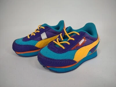 PUMA RUGRATS Kinderfit Nickelodeon 2021 Viacom Shoes In Baby Size 4C • £17.34