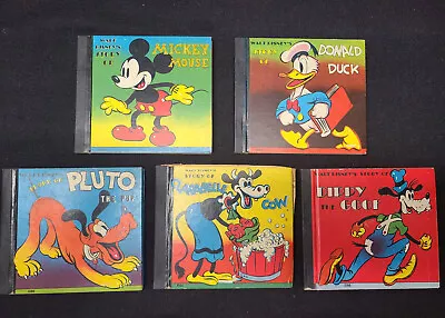 1938 Disney Story Of Mickey Mouse Donald Clarabelle Pluto Goofy 5 Book Set • $50
