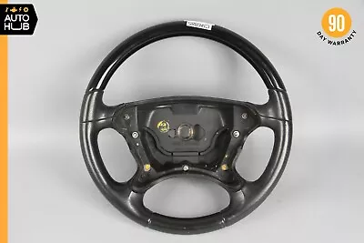 03-09 Mercedes R230 SL500 CLK320 CLK500 Steering Wheel Black 2304600603 OEM 45k • $174.30