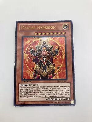 Master Hyperion - SDLS-EN001 - 1st Edition - Ultra Rare - MP - Yugioh Vintage • $2.65