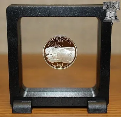 3D Magic Frame 70 Display Stand Floating Bottle Cap Challenge Medal Coin Holder • $13.90