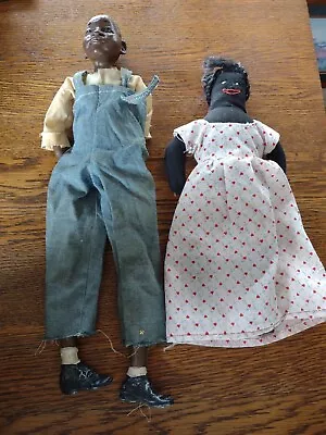 2 Dolls Daddy’s Long Legs Doll “Junior” 1990 By Karen Germany Black Doll Cook • $18