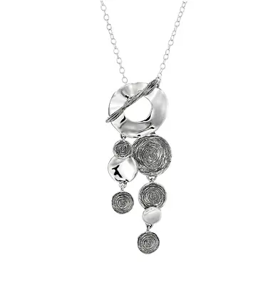 Hagit Sterling Cascading Necklace. 24  • $220.99