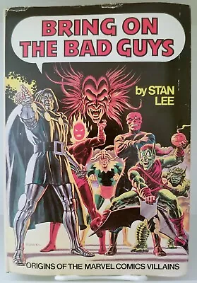 1976 Marvel Comics Bring On Bad Guys Fireside HB Book Stan Lee - Marvelmania! • $299.99