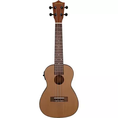 Mitchell MU50SE Acoustic-Electric Concert Ukulele With Solid Cedar Top Natural • $89.99