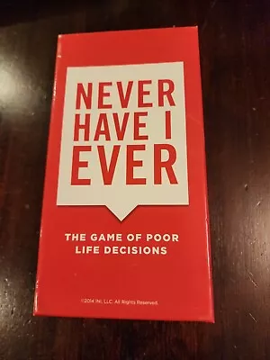 Never Have I Ever The Game Of Poor Life Decisions - 00137 • $25.41