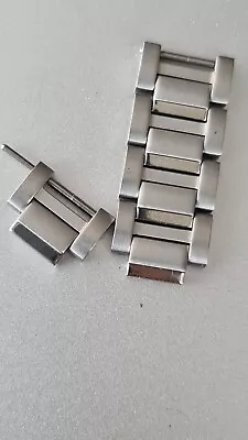 1 X Maurice Lacroix MIROS MI1063 14mm Stainless Steel Bracelet Link  • £40