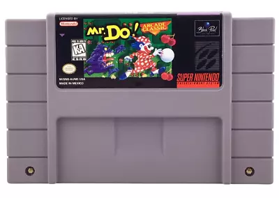 Mr. Do! Arcade Classic Super Nintendo System 1996 SNES Tested Good Condition • $44.95