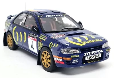 Sunstar 1/18 Subaru Impreza WRC 555 Winner Network Q RAC Rally 1995 Colin McRae • £129.99