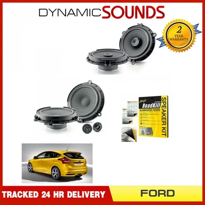 £307.99 • Buy Focal Front And Rear Door High Grade Speaker Upgrade Kit For Ford Focus MK3