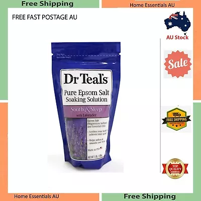 Dr Teal's Pure Epsom Salt Lavender -FAST FREE SHIPPING AU  • $14.90