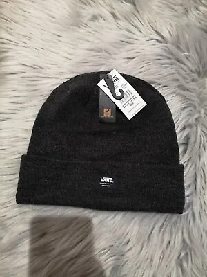 Vans Black And Grey Men's Winter Hat Beanie Brand New • £14.90