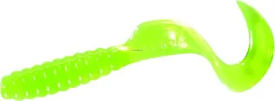 Mister Twister 4TSF20-10 Twister Tail Grub 4  Chartreuse 20/Pack • $7.42