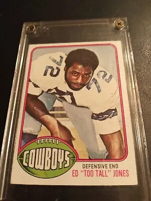 Ed Too Tall Jones Rookie Card In Case X1 USA ONLY!!! • $15