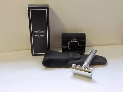 Edwin Jagger DE89LBL Classic Safety Razor With Extras! • £10