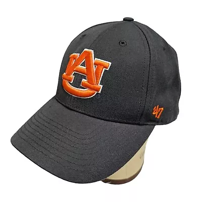 Auburn Tigers Hat Ball Cap 47 Brand Gray University Logo Strap Back NEW • $17.62