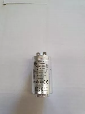 7UF Ducati Metal Start/Run Capacitor 2 Pins • $9.95