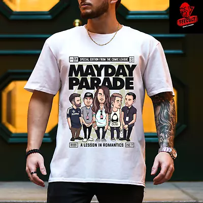 Mayday Parade Punk Rock Emo Band Unisex Heavy Cotton T-Shirt S–3XL • $24.79