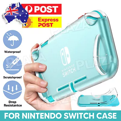 For Nintendo Switch Lite Transparent Clear Shockproof Protective Hard Case Cover • $6.85