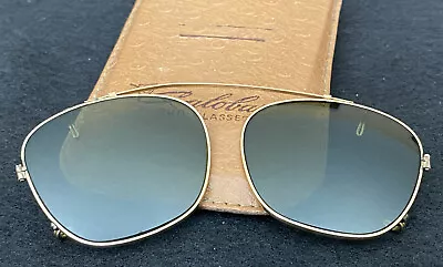 Vtg American Optical True Color Calobar Outdoor Glasses/1940 Green Lenses & Case • $21.95