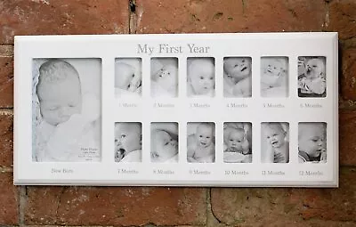 Baby My First Year Photo Frame • £17.99