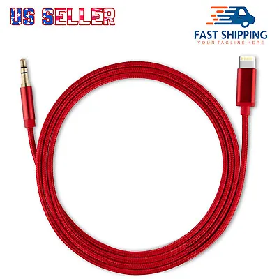 8Pin To 3.5 Mm Headphone Jack Adapter AUX Audio Music Cable Car Cord For IPhone • $8.08