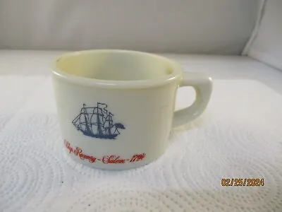 Vintage 1970's OLD SPICE Shaving Mug Cup ~ Ship Recovery Salem 1794 - By Shulton • $10.99