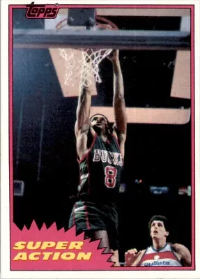 1981-82 Topps Basketball Marques Johnson (A) Milwaukee Bucks #MW108 • $2.95