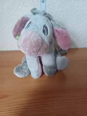 Disney Eeyore Soft Toy Plush Winnie Pooh Grey Pink Muted   Dilute Colours • £7.03