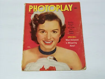 Photoplay Magazine January 1953 Debbie Reynolds Cover Marilyn Monroe Tells • $9.99