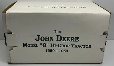 ERTL - 1997 Two-Cylinder Club Expo - John Deere Model G Hi-Crop Tractor - 1:16 • $50.34